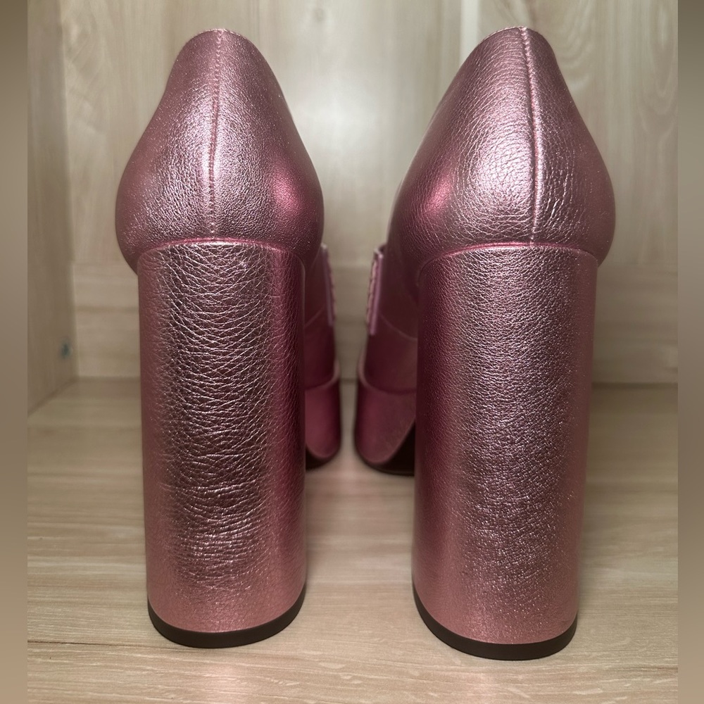 BRAND NEW Authentic!! Versace Pink '95 Medusa Platform Pumps - Picture 8 of 11